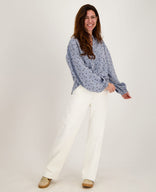 Je m'appelle Broeken Pant Juliette | Porselein wit