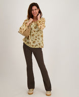 Je m'appelle Tops Top Seren | Soft Yellow / Brown Multicolor