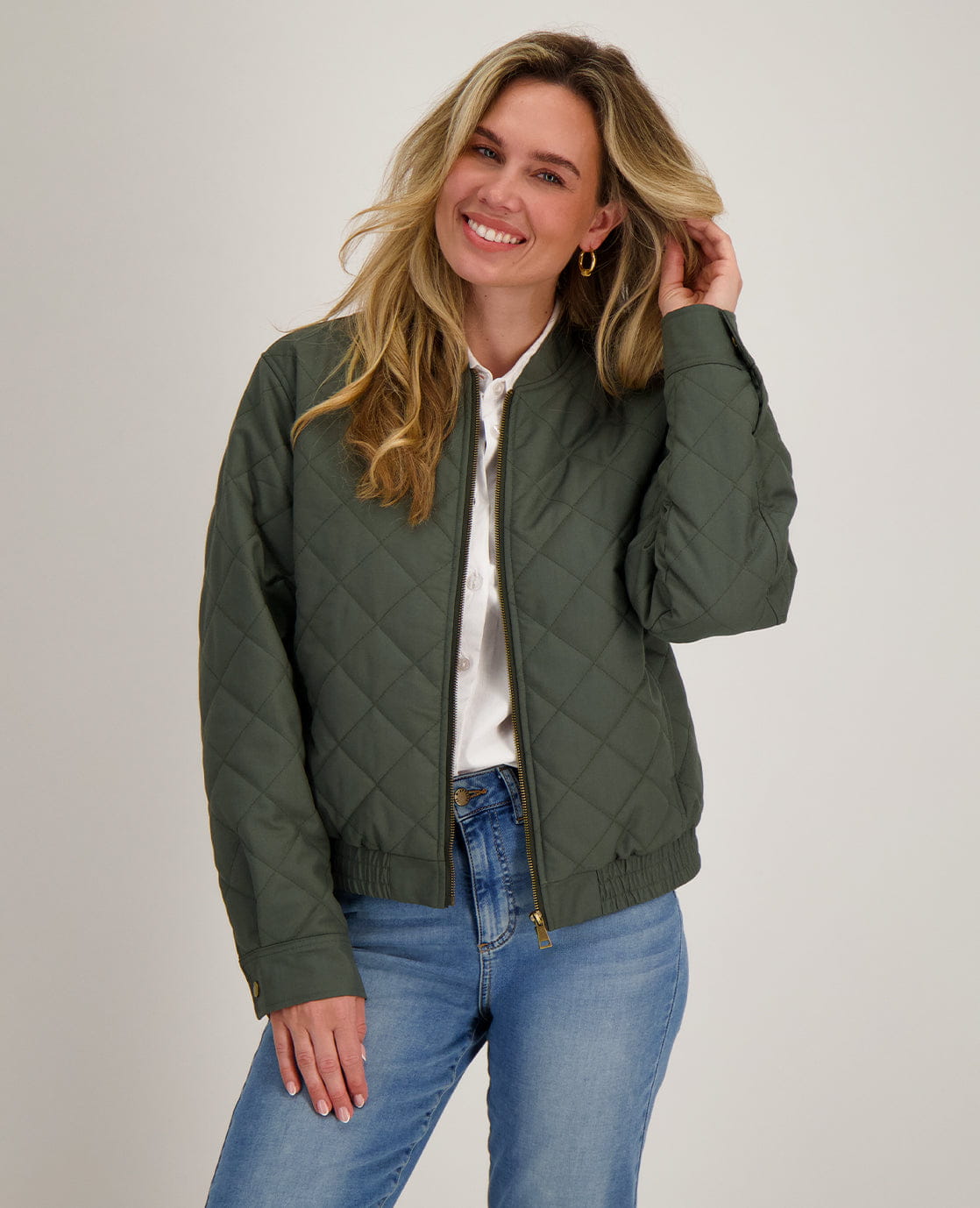 Je m'appelle Jassen Coat Aria | Dark Green