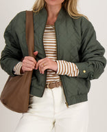 Je m'appelle Jassen Coat Aria | Dark Green
