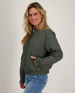Je m'appelle Jassen Coat Aria | Dark Green