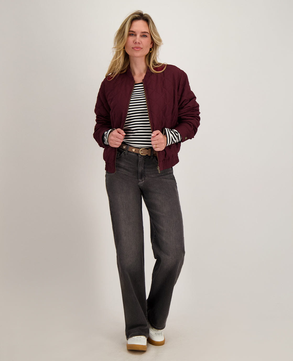 Je m'appelle Broeken Medium Grey Denim / XS / (30'') Pant Romee Jogg Denim | Medium Grey Denim