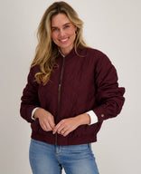 Je m'appelle Jassen Coat Aria | Burgundy