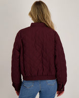 Je m'appelle Jassen Coat Aria | Burgundy