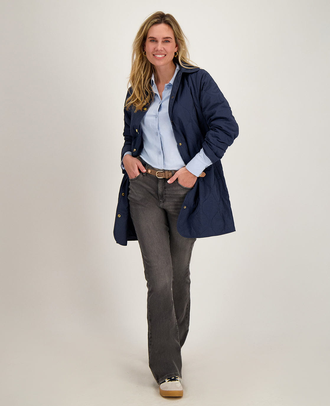 Je m'appelle Jassen Coat Nola | Donkerblauw