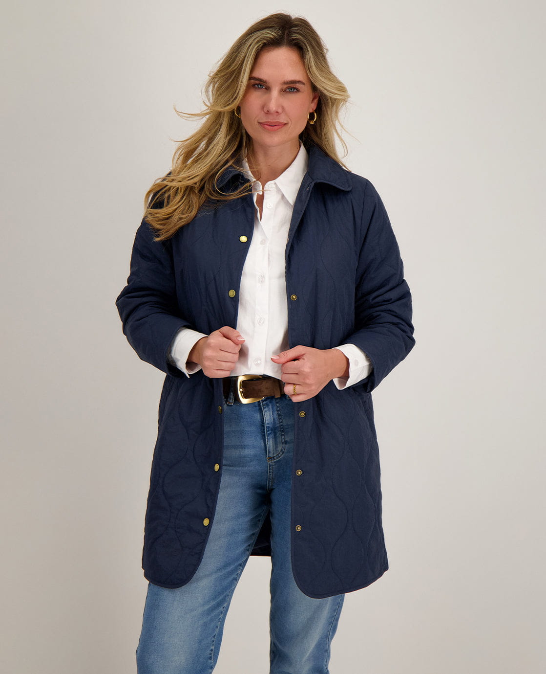 Je m'appelle Jassen Coat Nola | Donkerblauw