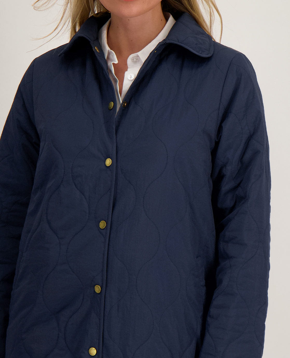 Je m'appelle Jassen Coat Nola | Donkerblauw