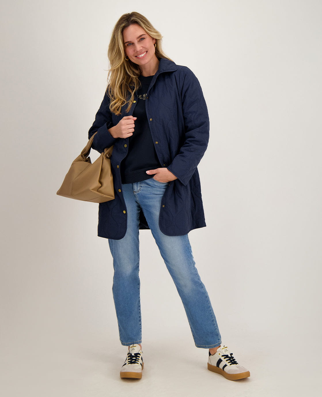 Je m'appelle Jassen Coat Nola | Donkerblauw