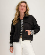 Je m'appelle Jassen Zwart / XS Coat Noëlle | Zwart