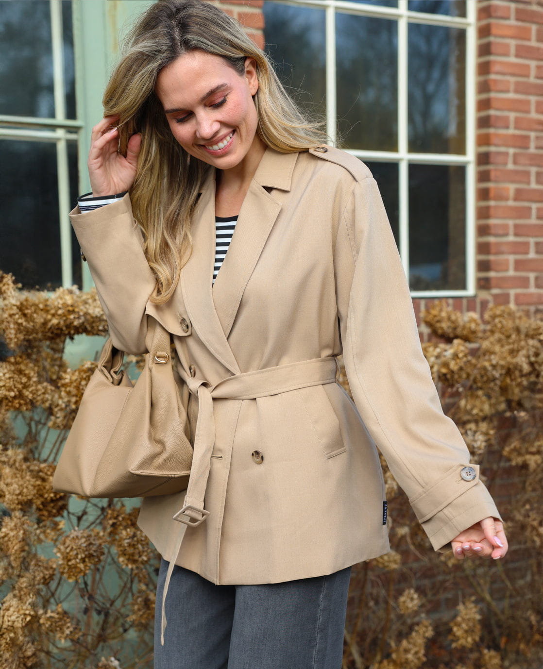 Je m'appelle Jassen Camel / XS Coat Sienna | Camel