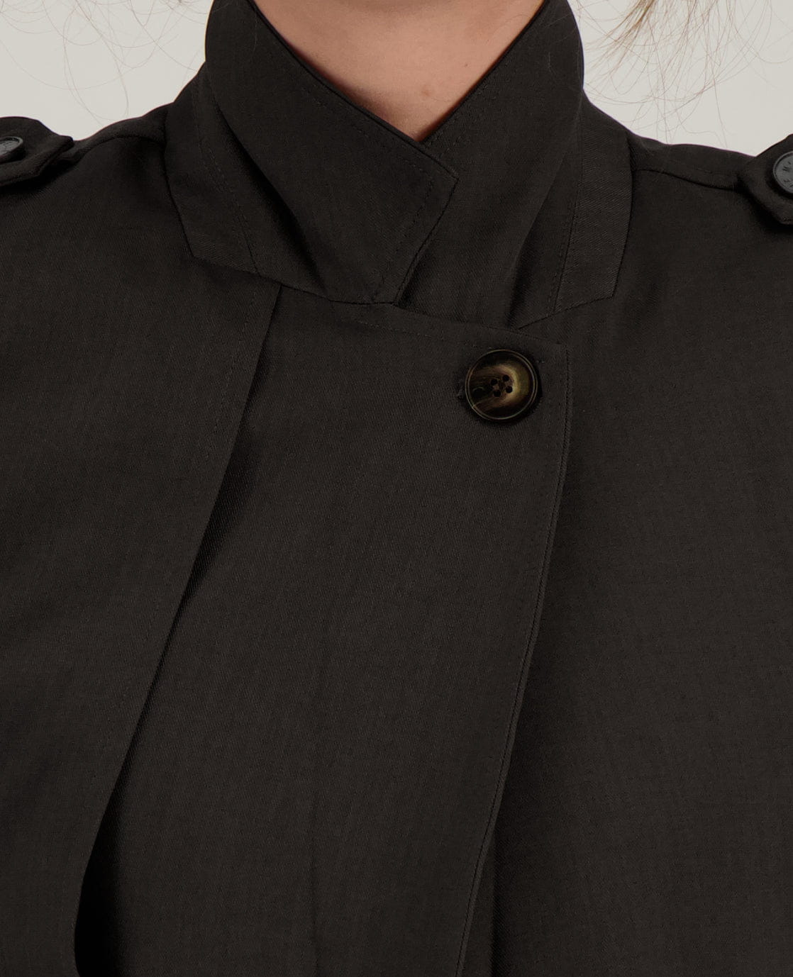 Je m'appelle Jassen Coat Sienna | Dark Brown