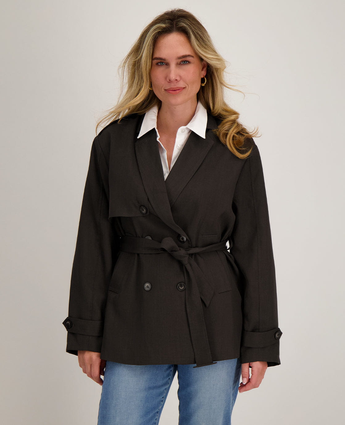 Je m'appelle Jassen Coat Sienna | Dark Brown
