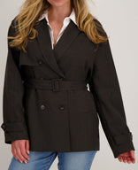 Je m'appelle Jassen Coat Sienna | Dark Brown