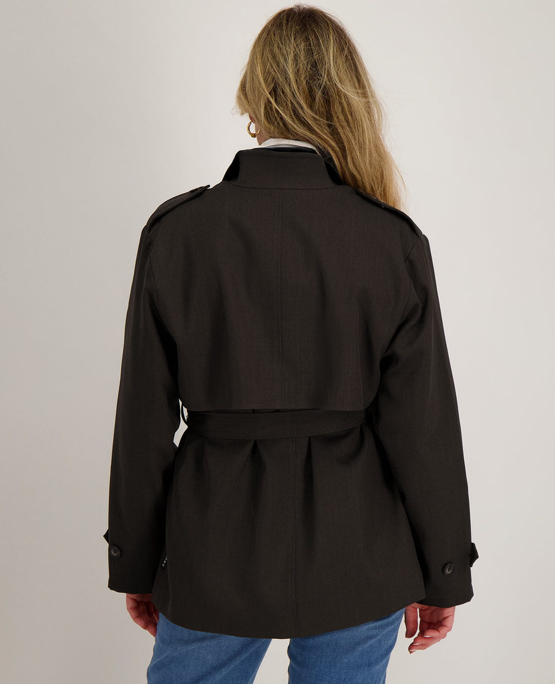 Je m'appelle Jassen Coat Sienna | Dark Brown