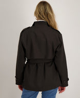 Je m'appelle Jassen Coat Sienna | Dark Brown