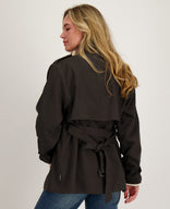 Je m'appelle Jassen Coat Sienna | Dark Brown