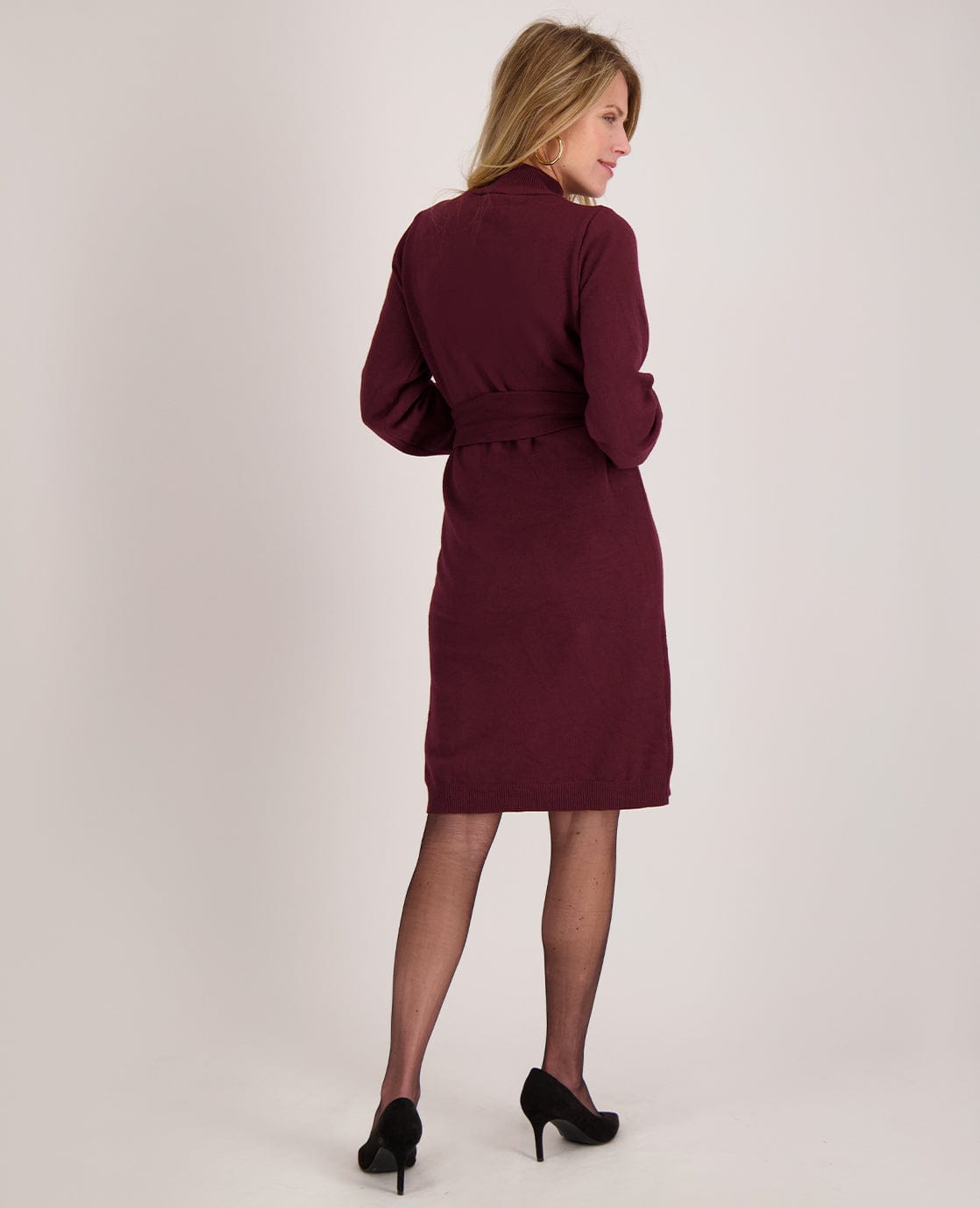 Je m'appelle Jurken Robe Laure Knitted | Bordeaux