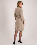 Je m'appelle Jurken Robe Laure Knitted | Toffee Melange