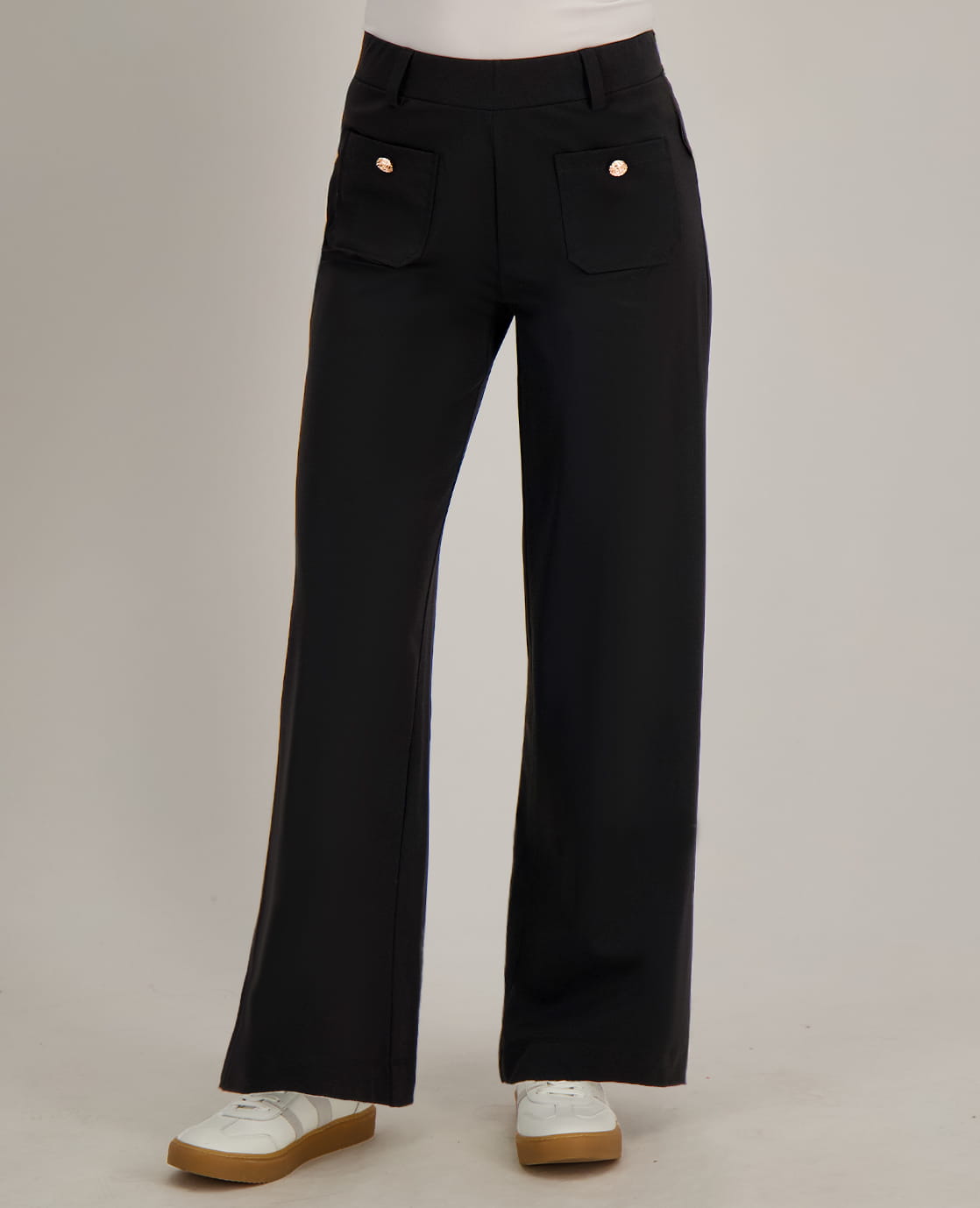 Je m'appelle Broeken Pant Loise Travel ++++ | Zwart
