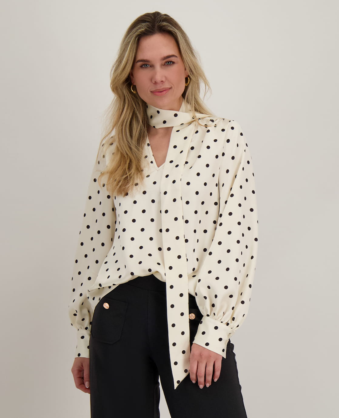 Je m'appelle Tops Top Milou | Porselein Wit / Zwart