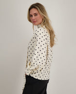 Je m'appelle Tops Top Milou | Porselein Wit / Zwart