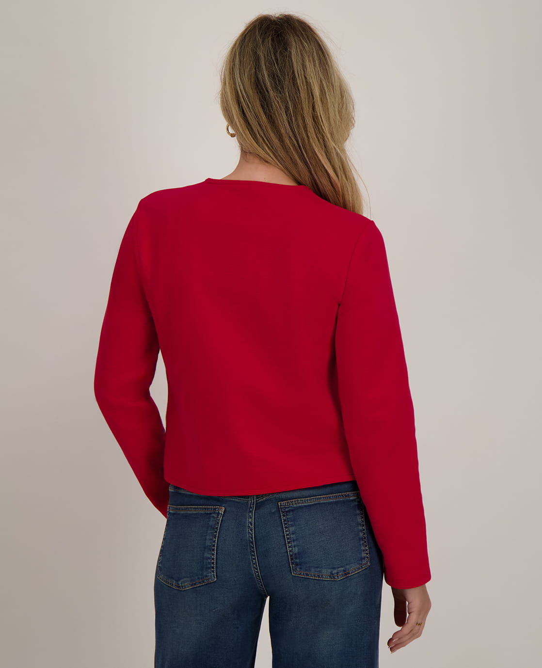 Je m'appelle Jassen Jacket Mila | Warm Red