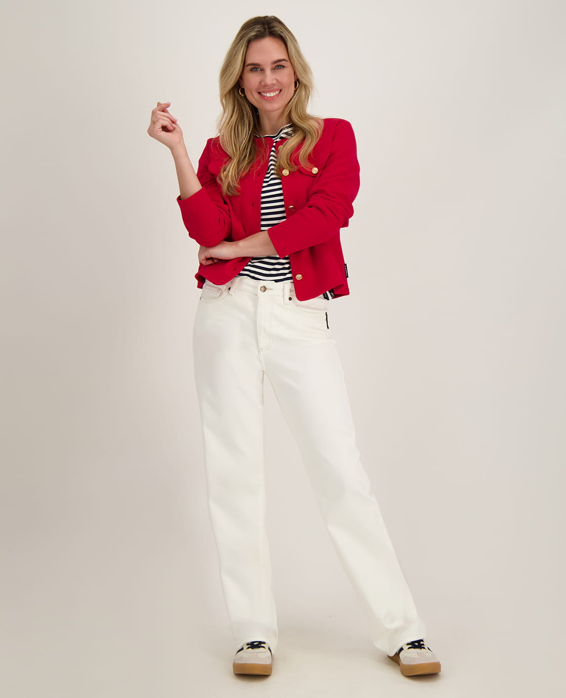 Je m'appelle Broeken Pant Juliette | Porselein wit