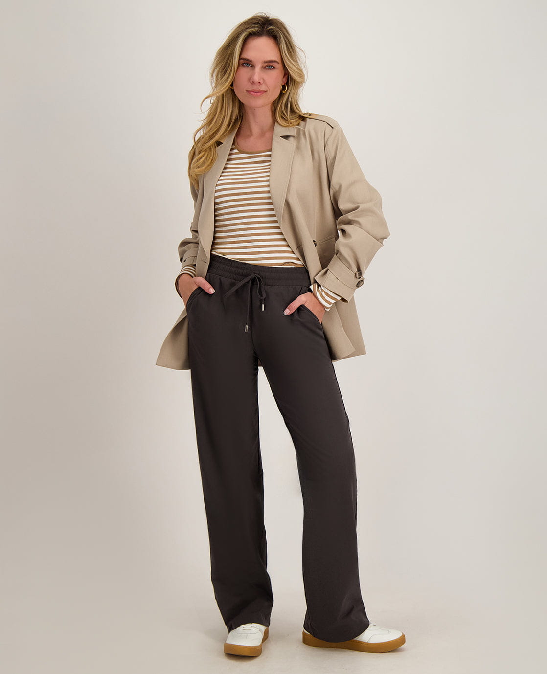 Je m'appelle Broeken Pant Isabelle Travel ++ | Coffee