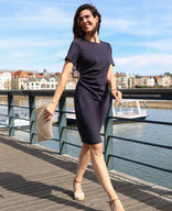 Je m'appelle Jurken Donkerblauw / XS Robe Joli | Donkerblauw