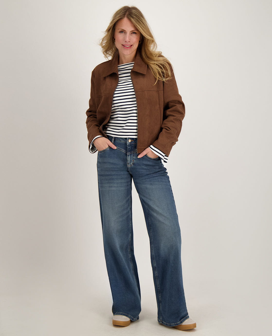 Je m'appelle Broeken Medium Denim / XS / (30'') Pant Straight Jeans | Medium Denim