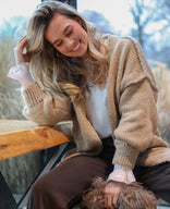 Je m'appelle Vesten Naturelle / S/M Veste Kiki | Naturelle