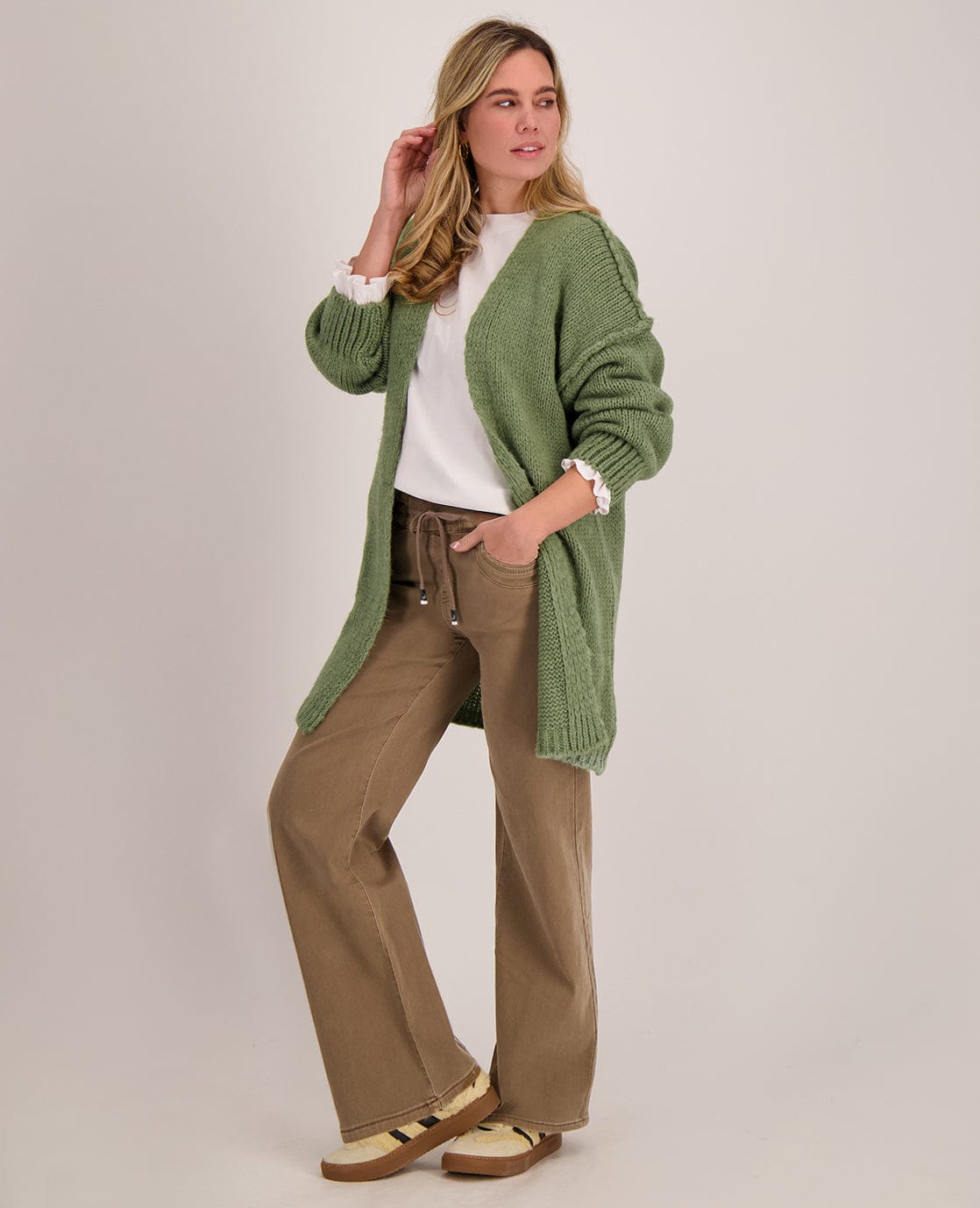 Je m'appelle Vesten Veste Kiki | Groen