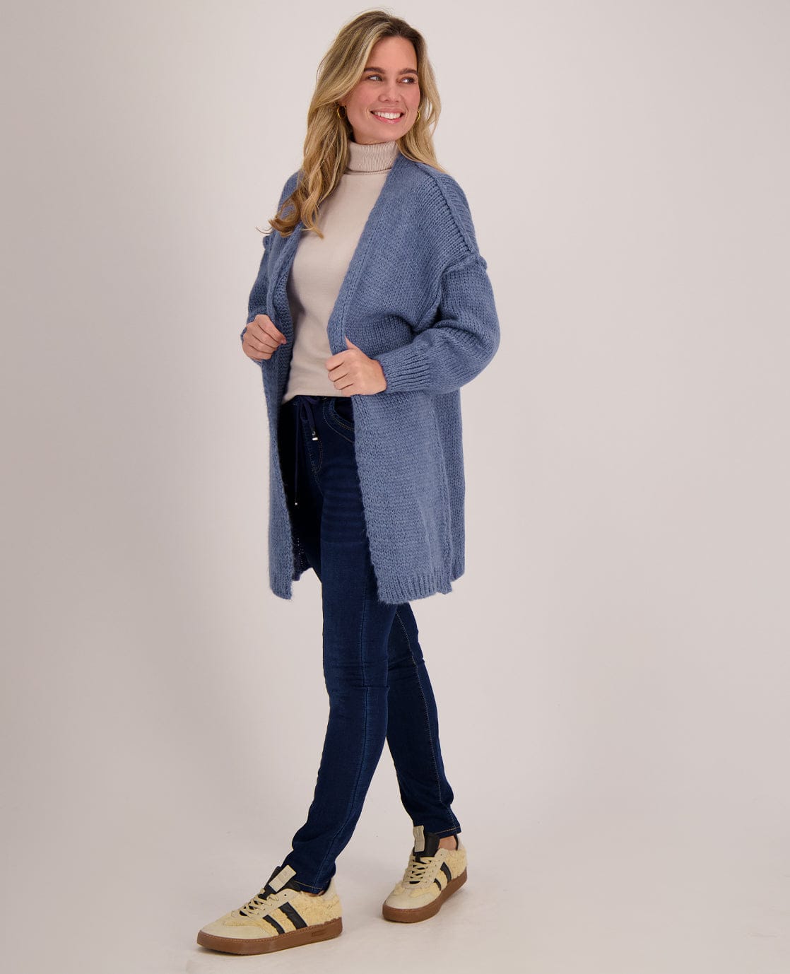 Je m'appelle Vesten Veste Kiki | Jeans Blauw