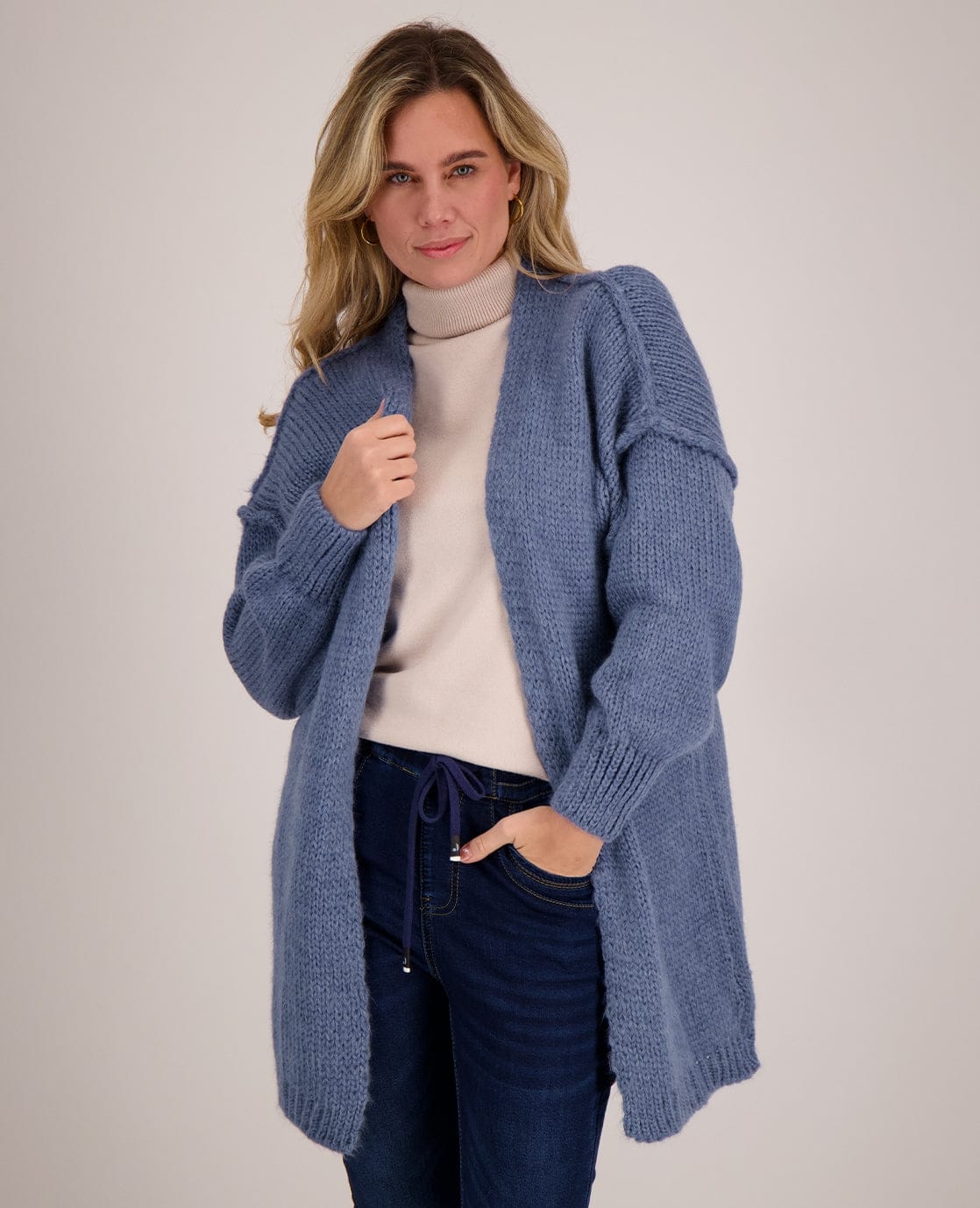 Je m'appelle Vesten Veste Kiki | Jeans Blauw