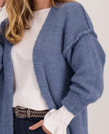 Je m'appelle Vesten Veste Kiki | Jeans Blauw