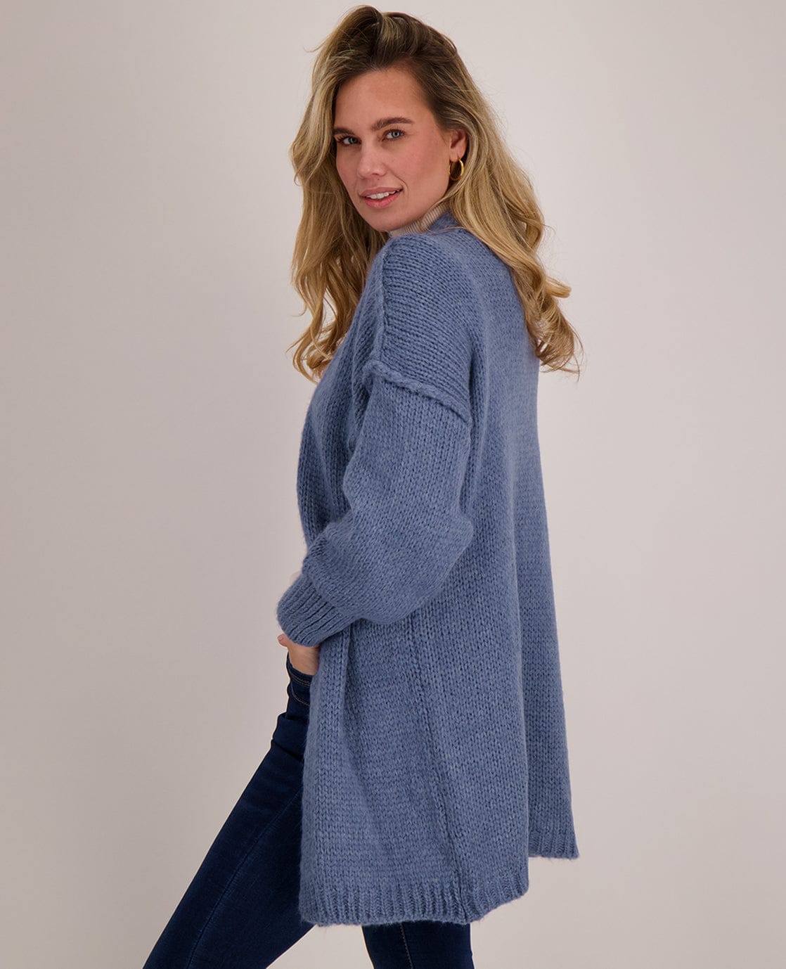 Je m'appelle Vesten Veste Kiki | Jeans Blauw