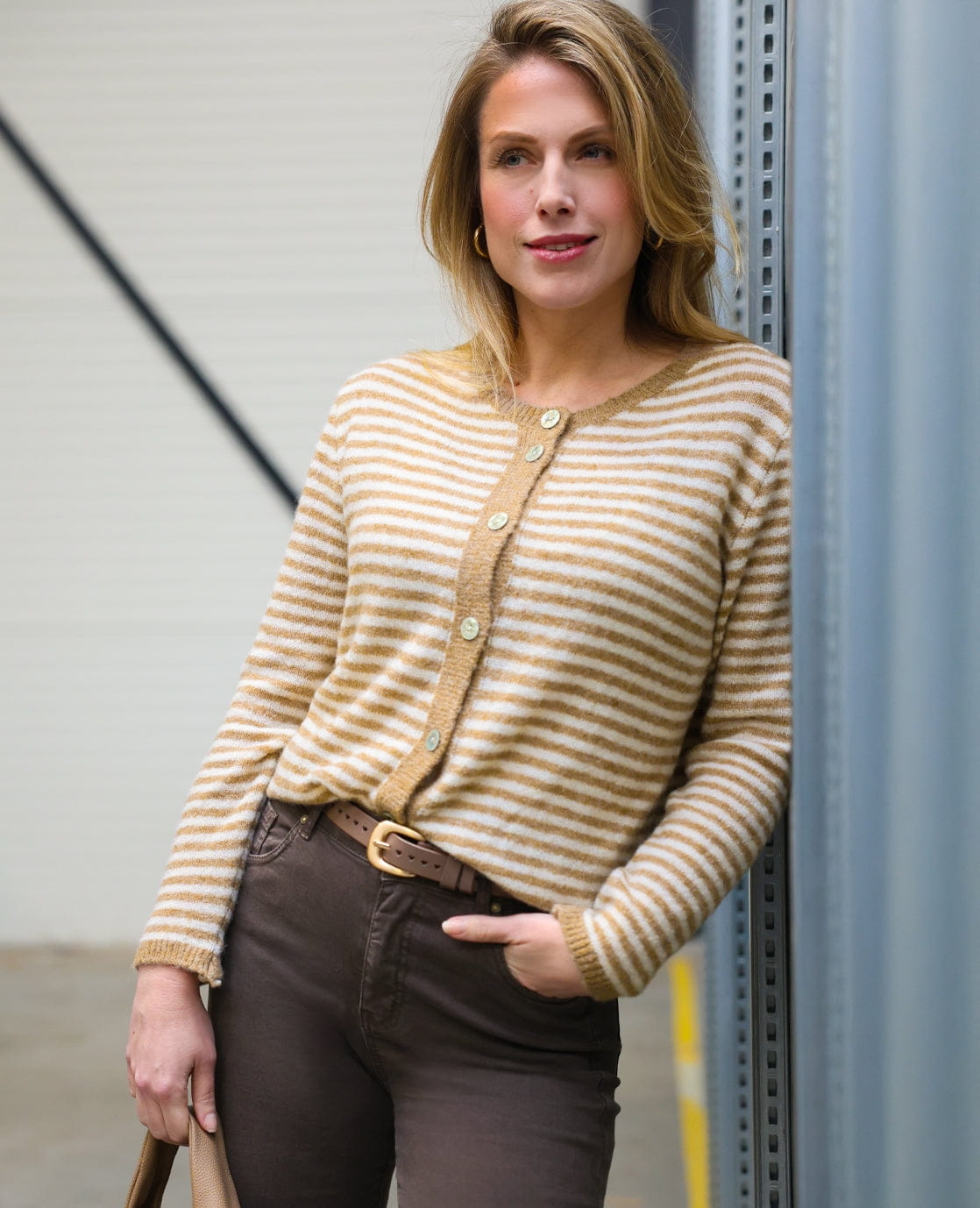 Je m'appelle Vesten Sahara / Off White / S/M Veste Lara | Sahara / Off White