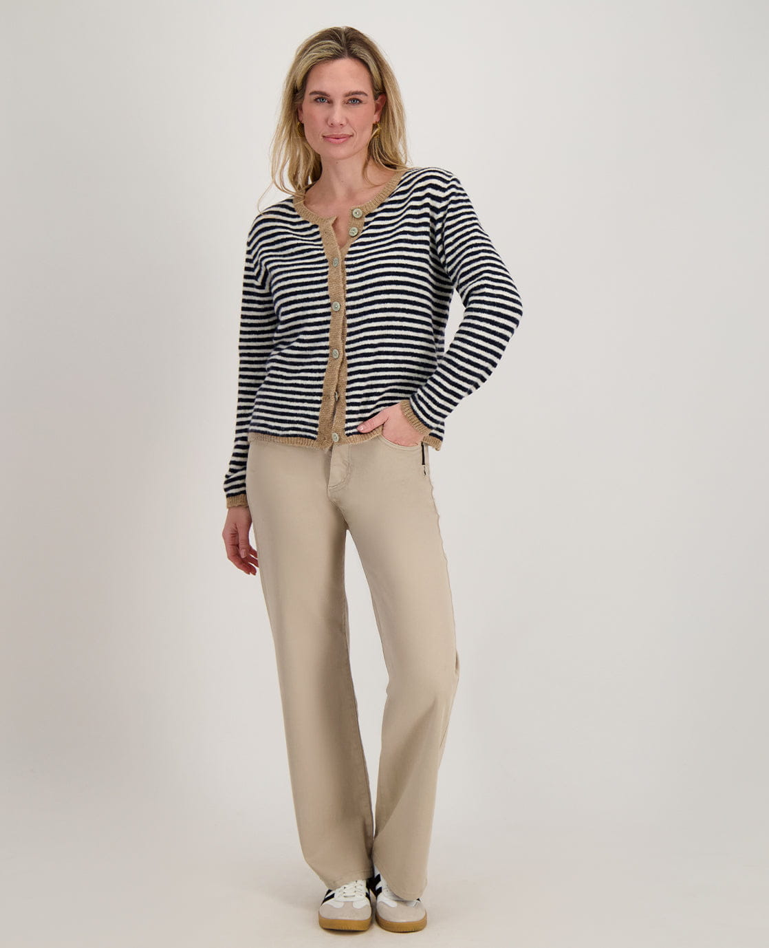Je m'appelle Vesten Veste Lara | Multicolor/Ecru