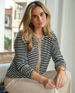 Je m'appelle Vesten Multicolor/Ecru / S/M Veste Lara | Multicolor/Ecru