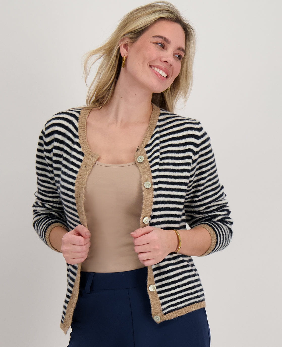 Je m'appelle Vesten Veste Lara | Multicolor/Ecru