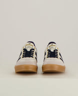 Je m'appelle Schoenen Sneakers Stripes | Ecru / Navy