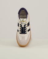 Je m'appelle Schoenen Sneakers Stripes | Ecru / Navy