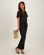 Je m'appelle Broeken Pant Tapered | Zwart