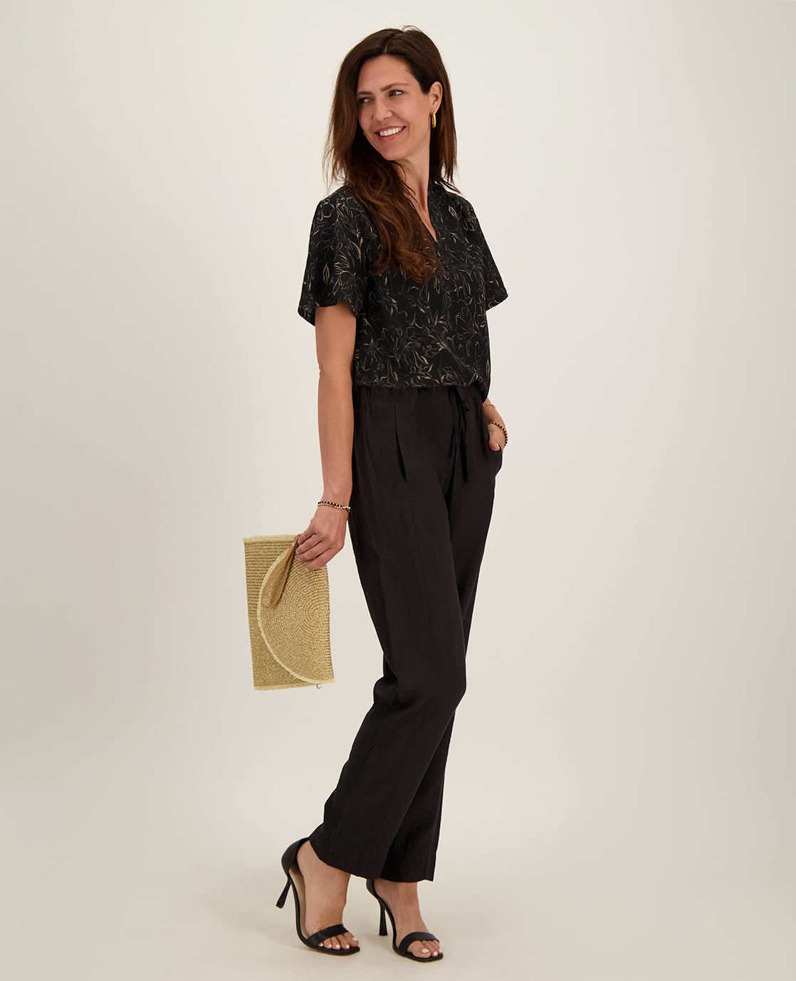 Pant Tapered | Zwart