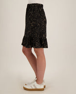 Je m'appelle Jurken Skirt Caroline | Zwart / Sahara