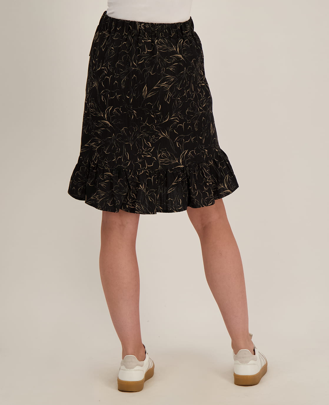Je m'appelle Jurken Skirt Caroline | Zwart / Sahara