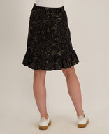 Je m'appelle Jurken Skirt Caroline | Zwart / Sahara