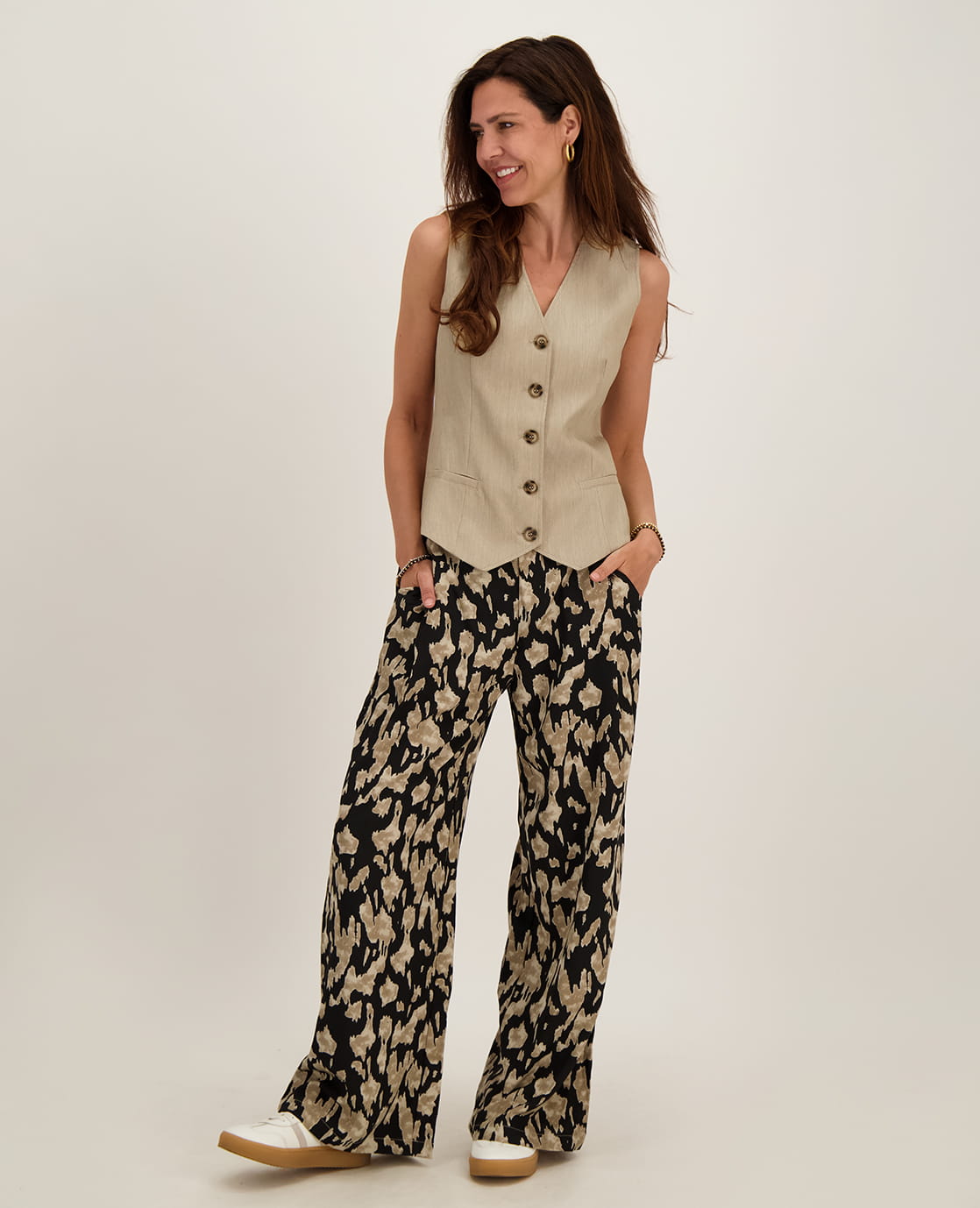 Je m'appelle Broeken Pant Pauline | Multicolor Sahara