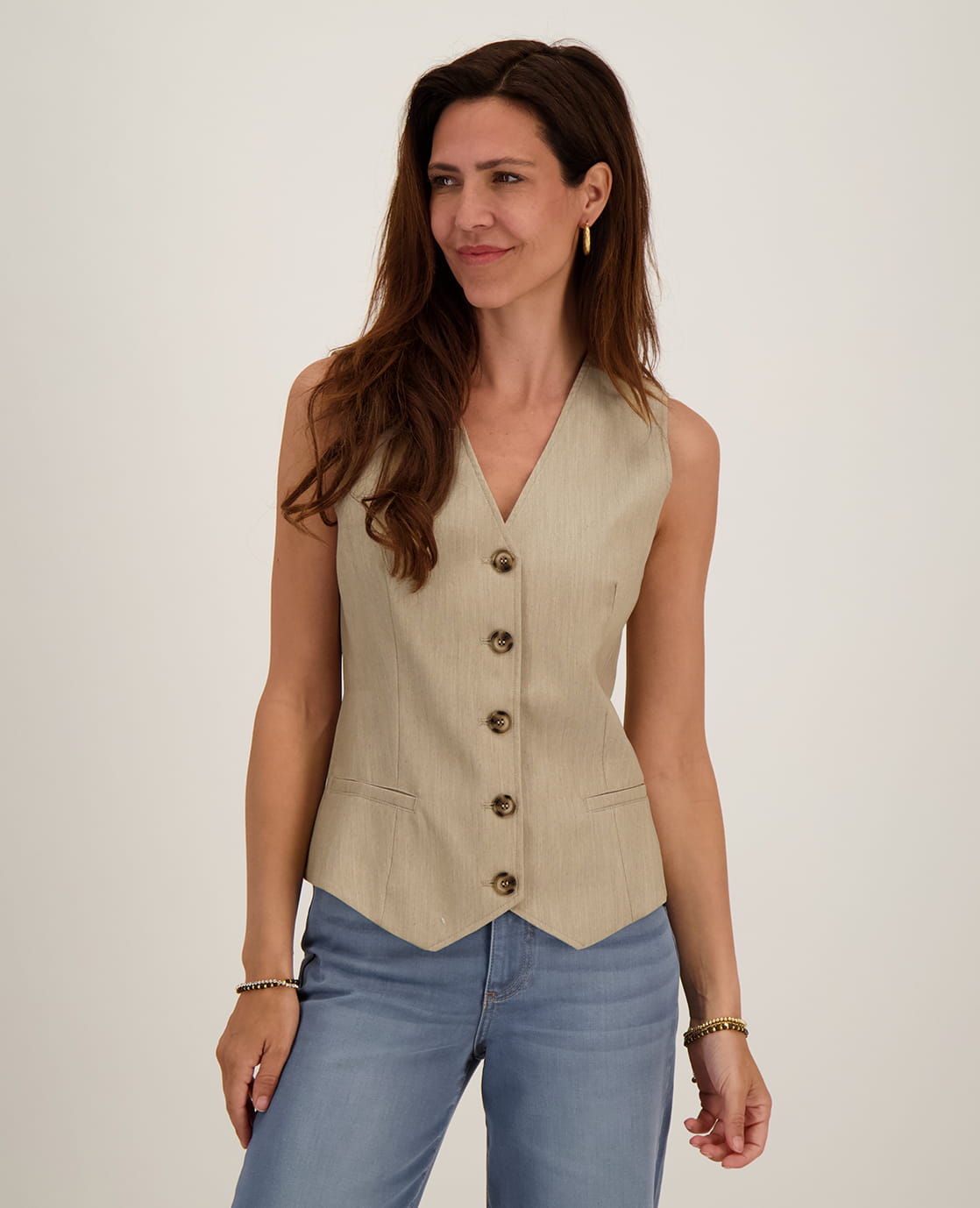 Je m'appelle Tops Gilet | Sahara Blend