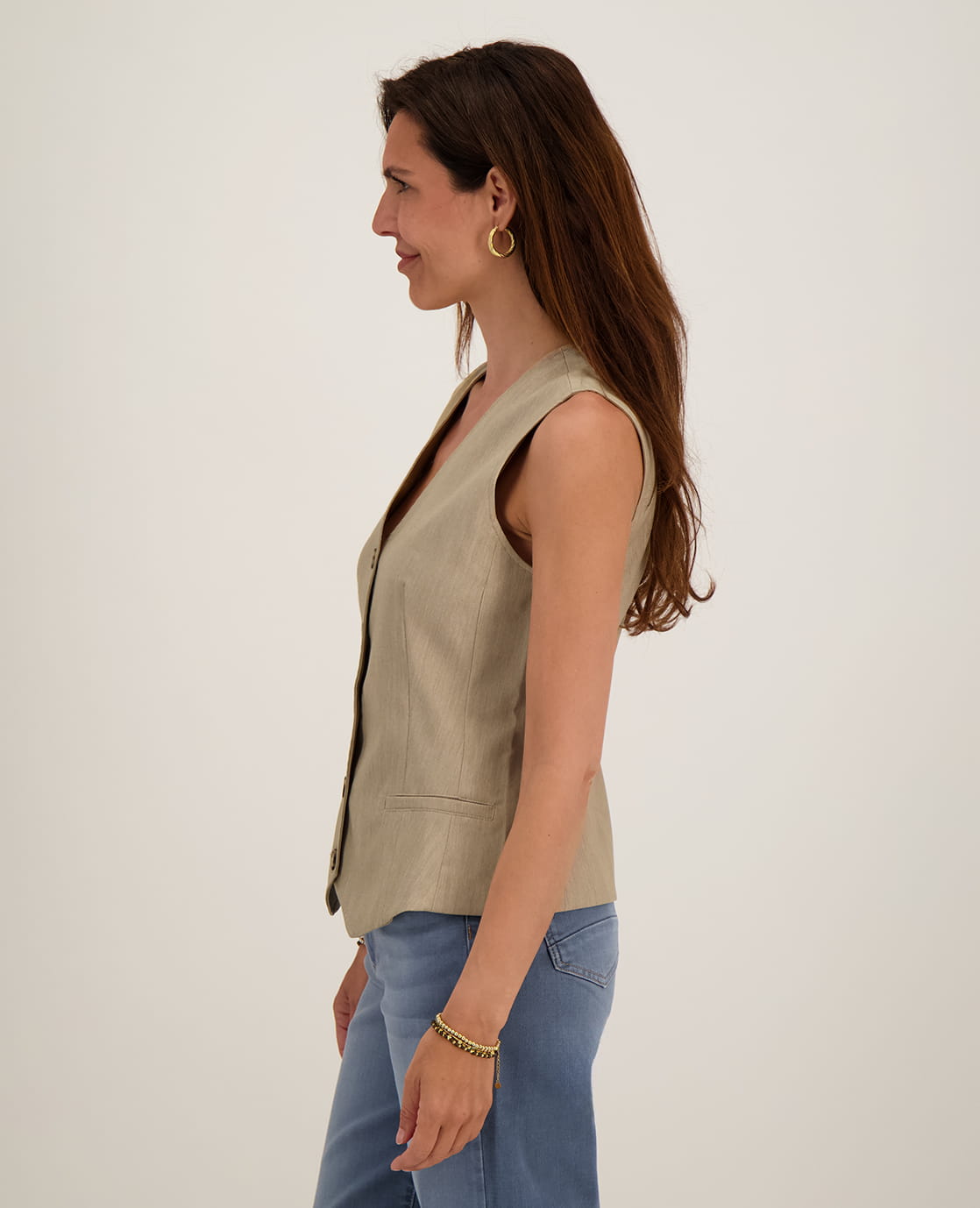 Je m'appelle Tops Gilet | Sahara Blend